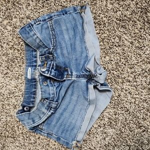 Jean shorts girls